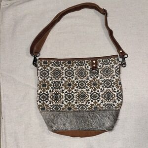 MYRA BAG Western Shoulder Canvas Crossbody Bag